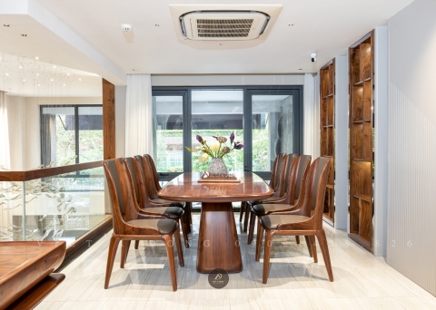 Bàn ăn gỗ óc chó BA - 31