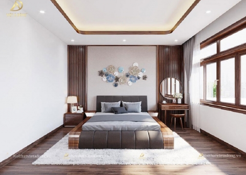 Giường ngủ gỗ óc chó GN-10