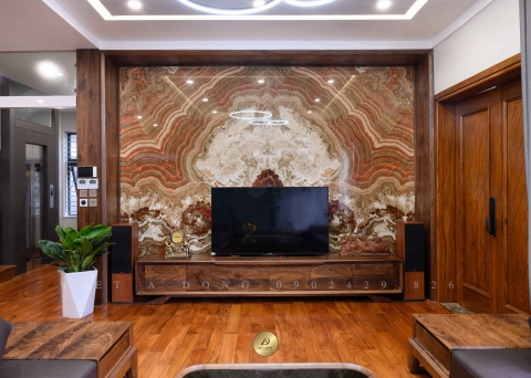 Kệ tivi gỗ óc chó KE-10