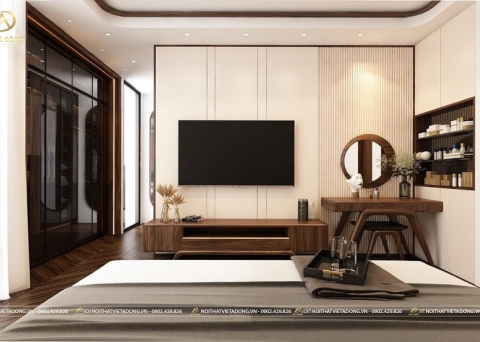 Kệ tivi gỗ óc chó KE-11