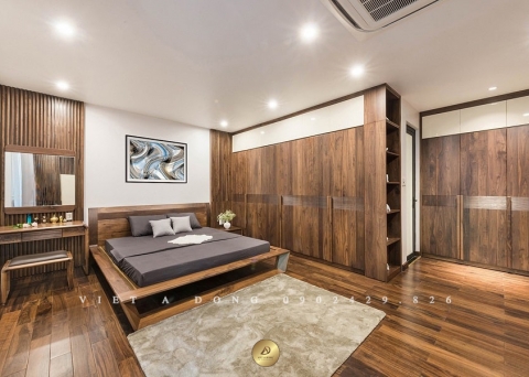 Tủ quần áo gỗ óc chó TA- 07