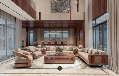 Việt Á Đông – Kiến tạo không gian sống thượng lưu từ gỗ óc chó