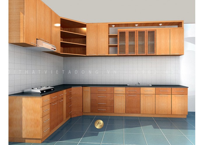 Tủ bếp gỗ Xoan Đào