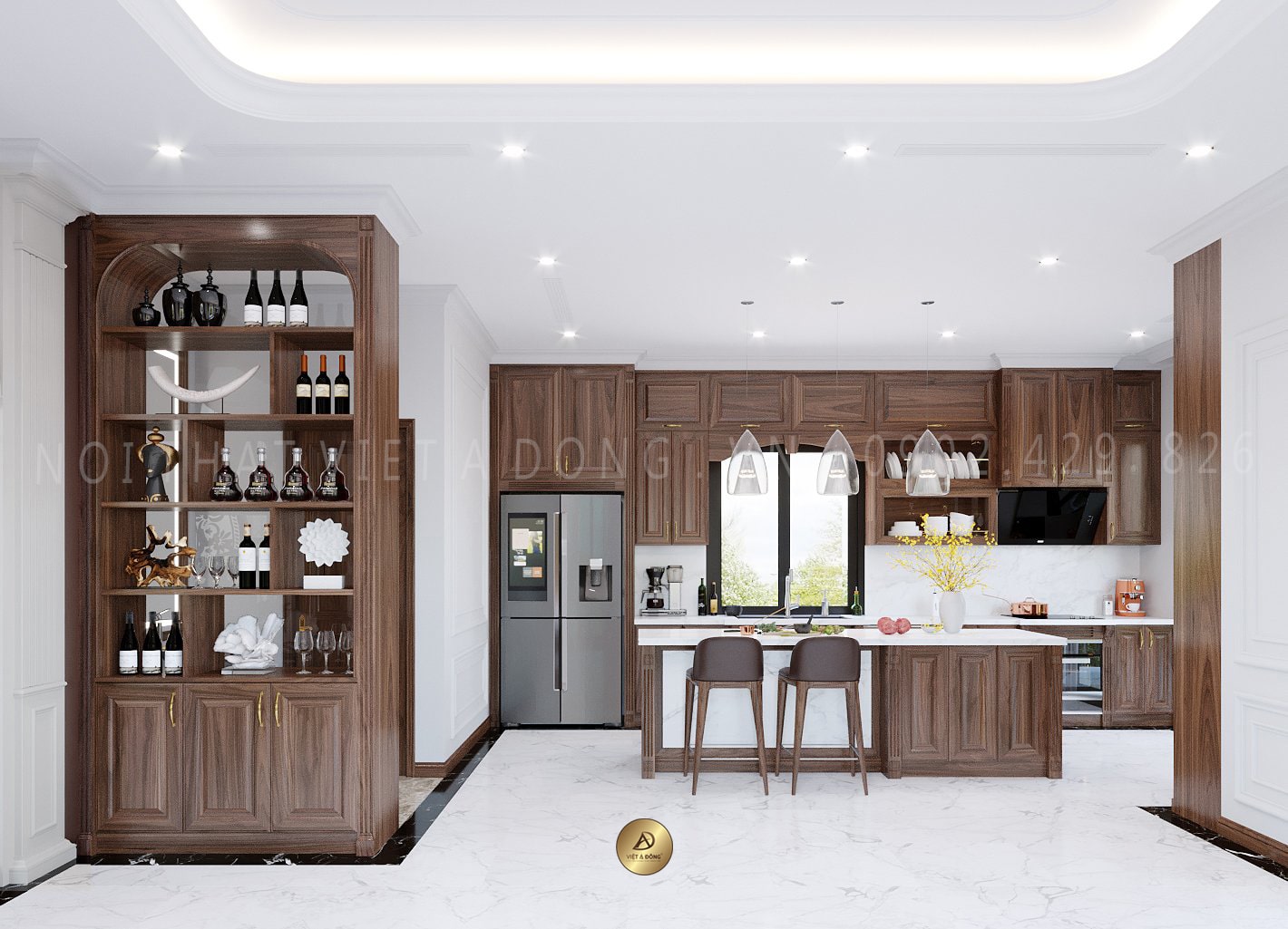 Tủ bếp hình chữ i