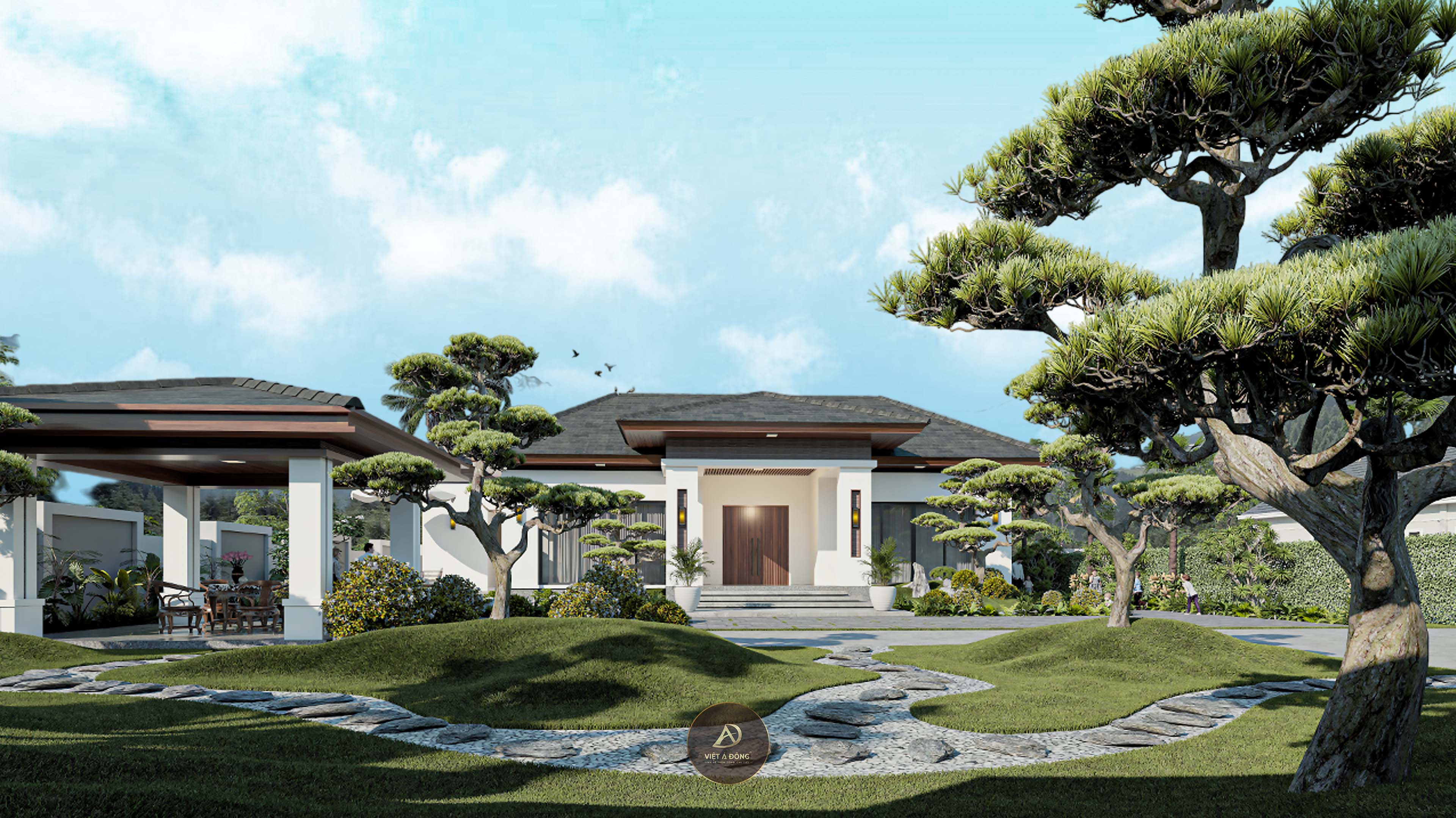 Phong cách hiện đại - Xu hướng thiết kế nội thất biệt thự thịnh hành nhất 